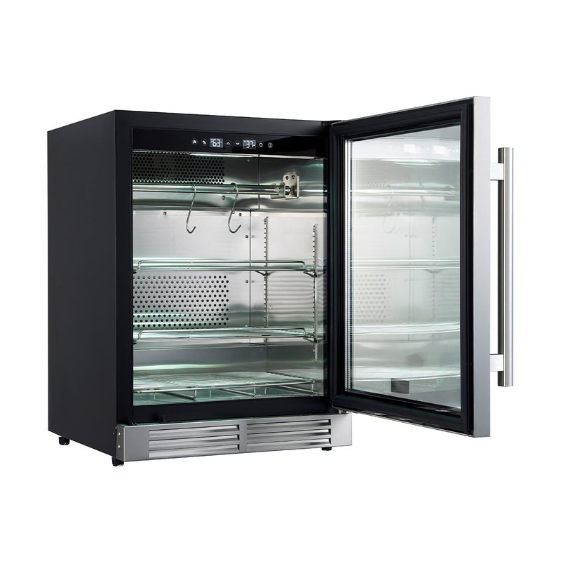 Forno Asciutto 24-Inch 4.41 Cu. Ft. Dry Aging Cabinet in Stainless Steel 304 (FFSDA6840-24)