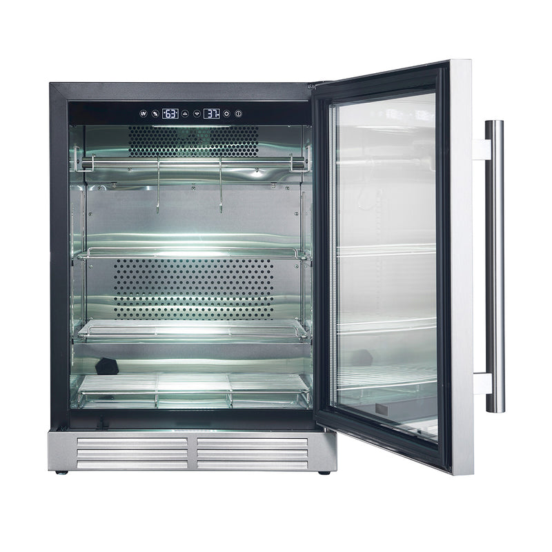 Forno Asciutto 24-Inch 4.41 Cu. Ft. Dry Aging Cabinet in Stainless Steel 304 (FFSDA6840-24)