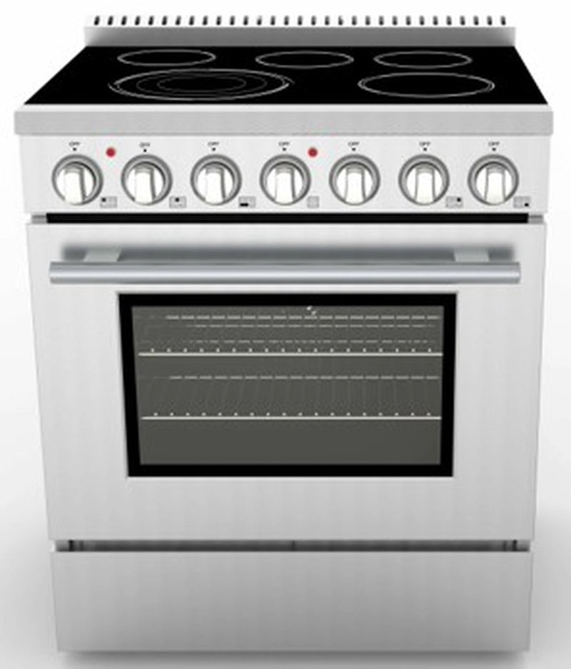 Forno Paolo 30-Inch Freestanding Electric Range in Stainless Steel (FFSEL6011-30)