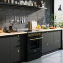 Forno Paolo 30-Inch Freestanding Electric Range in Black (FFSEL6011-30BLK)