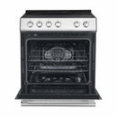Forno Espresso 3-Piece Appliance Package - 30-Inch Electric Range with 5.0 Cu.Ft. Electric Oven, Refrigerator, and Under Cabinet Range Hood in Stainless Steel (FBDL-001-01US)