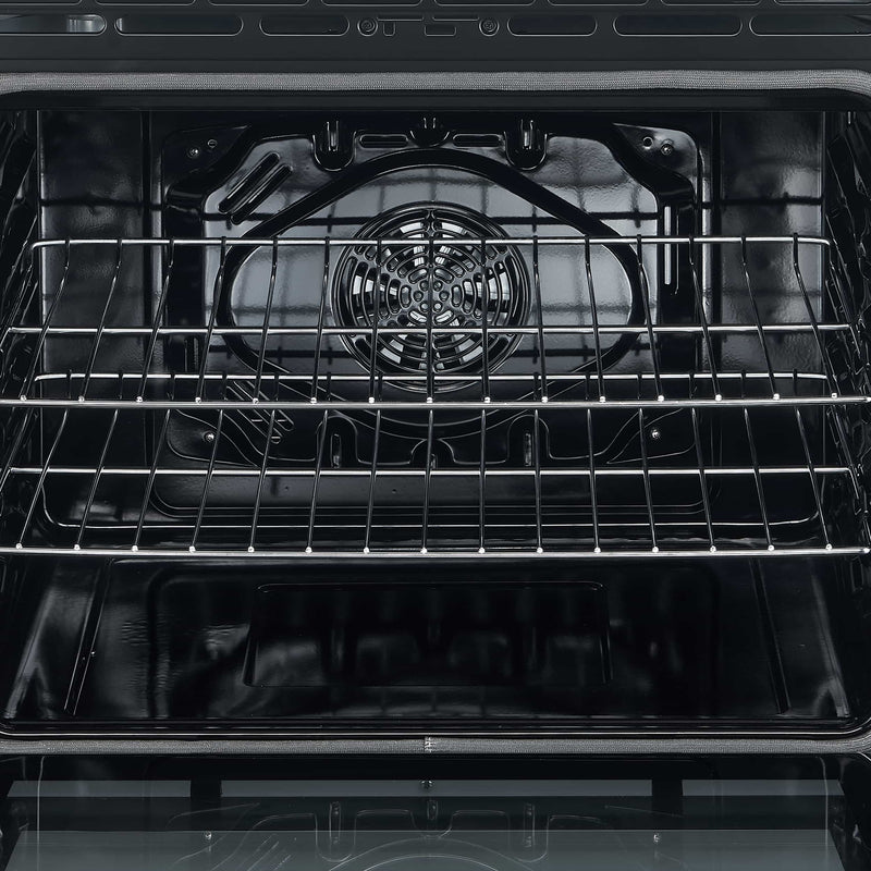 Forno 3-Piece Appliance Package - 30-Inch Leonardo Espresso Electric Range, Refrigerator, & Dishwasher in Black with Antique Brass Handle (FBDL-007-02US)