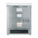Forno Espresso 2-Piece Appliance Package - 30-Inch Electric Range with 5.0 Cu.Ft. Electric Oven and Under Cabinet Range Hood in White with Stainless Steel Trim (FBDL-002-03US)