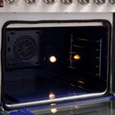 Forno 2-Piece Appliance Package - 30-Inch Electric Range and 31-Inch Refrigerator, Left Hinge in Stainless Steel (FBDL-013-02CAUS)