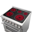 Forno Massimo 30-Inch Electric Range in Stainless Steel (FFSEL6020-30)