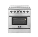 Forno Galiano 30-Inch Electric Range with Convection Oven in Stainless Steel (FFSEL6083-30)