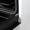 Forno 3-Piece Appliance Package - 30-Inch Gas Range, Refrigerator, and Dishwasher in White with Antique Brass Trim