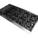 Forno 2-Piece Appliance Package - 60-Inch Dual Fuel Range and Wall Mount Range Hood in Stainless Steel