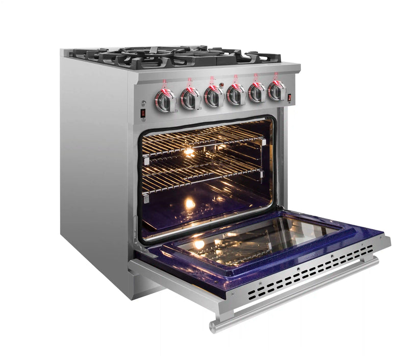 Forno Massimo 30-Inch Gas Range in Stainless Steel (FFSGS6239-30)