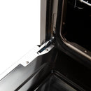 Forno 4-Piece Appliance Package - 36-Inch Gas Range, Wall Mount Range Hood, 60-Inch Built-In Convertible Refrigerator, and Dishwasher in Stainless Steel