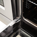 Forno 4-Piece Appliance Package - 48-Inch Gas Range, Wall Mount Range Hood, 36-Inch French Door Refrigerator, and Dishwasher in Stainless Steel