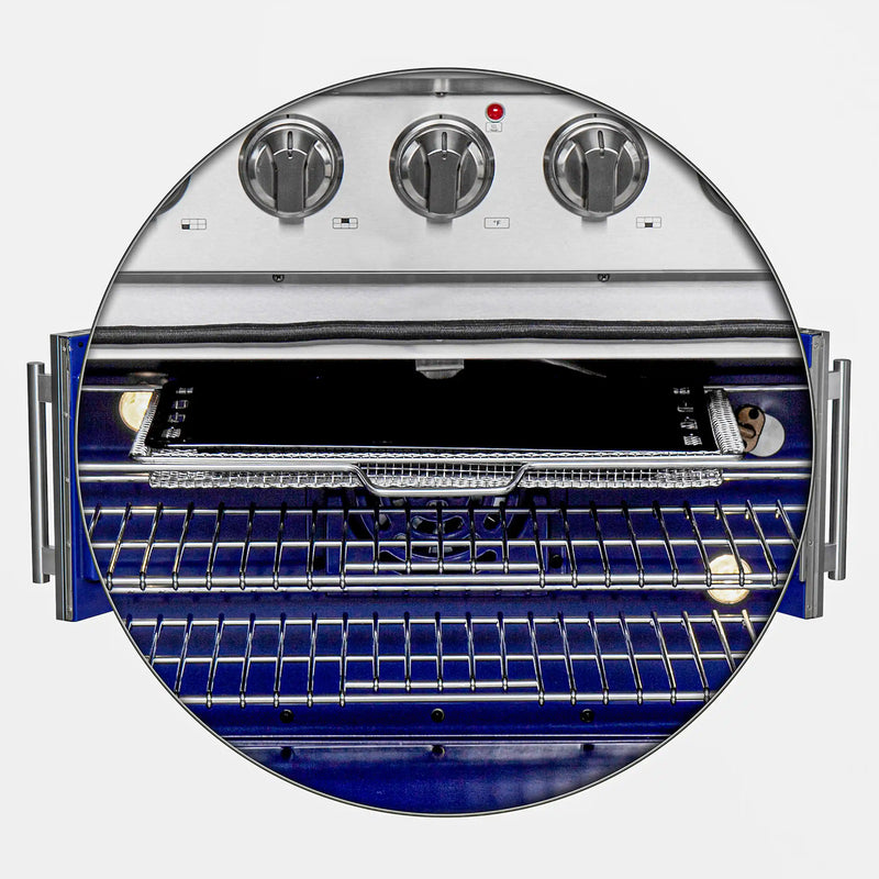 Forno Massimo 36-Inch French Door Gas Range in Stainless Steel (FFSGS6439-36)