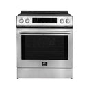 Forno 2-Piece Appliance Package - 30-Inch Induction Range and 36-Inch French Door Refrigerator in Stainless Steel (FBDL-015-03CAUS)