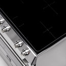 Forno 5-Piece Appliance Package - 30-Inch Induction Range, Under Cabinet Range Hood, Refrigerator with Water Dispenser, Dishwasher, and 30-Inch Microwave Drawer in Stainless Steel