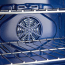 Forno Leonardo Espresso 30-Inch Induction Range in White with Stainless Steel Trim (FFSIN0982-30WHT)