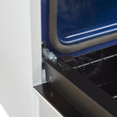 Forno Leonardo Espresso 30-Inch Induction Range in White with Stainless Steel Trim (FFSIN0982-30WHT)