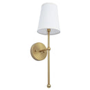 Parrot Uncle Finley 1-Light Satin Gold Dimmable Bathroom Wall Sconce (FI901G)