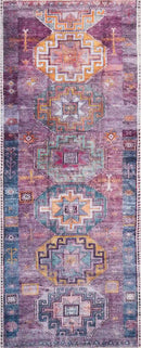 Loloi Fiona Contemporary Blue/Purple 2' x 5' Accent Rug