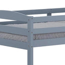 Parrot Uncle Transitional Solid Hardwood Twin over Twin Bunk Bed, Patented Insert & Lock Joint for Extra Safety for Kids