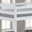 Parrot Uncle Transitional Solid Hardwood Twin over Twin Bunk Bed, Patented Insert & Lock Joint for Extra Safety for Kids
