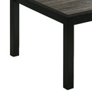 Parrot Uncle Findlay 3-Piece 47.5-Inch Rectangle Faux Marble Top Coffee Table Set with Solid Wood Legs
