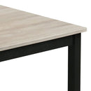 Parrot Uncle Findlay 3-Piece 47.5-Inch Rectangle Faux Marble Top Coffee Table Set with Solid Wood Legs