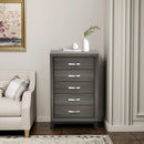 Parrot Uncle Contemporary 31-Inch Chest with 5-Drawer for Bedroom, Livingroom