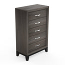 Parrot Uncle Contemporary 31-Inch Chest with 5-Drawer for Bedroom, Livingroom