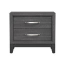 Parrot Uncle Furniture of America Lucien 23" Modern Wood Nightstand with 2 Drawers