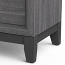 Parrot Uncle Furniture of America Lucien 23" Modern Wood Nightstand with 2 Drawers