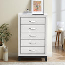 Parrot Uncle Contemporary 31-Inch Chest with 5-Drawer for Bedroom, Livingroom