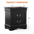 Parrot Uncle Furniture of America Night Stand Louis Philippe