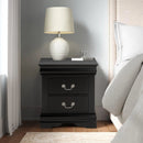 Parrot Uncle Furniture of America Night Stand Louis Philippe