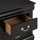 Parrot Uncle Furniture of America Night Stand Louis Philippe