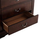 Parrot Uncle Transitional 5-Drawer 31.5-Inch Wide Chest of Drawers with Bracket Feet