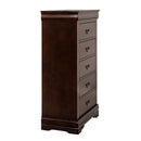 Parrot Uncle Transitional 5-Drawer 31.5-Inch Wide Chest of Drawers with Bracket Feet