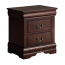 Parrot Uncle Furniture of America Night Stand Louis Philippe