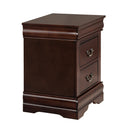 Parrot Uncle Furniture of America Night Stand Louis Philippe