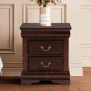 Parrot Uncle Furniture of America Night Stand Louis Philippe