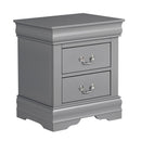 Parrot Uncle Furniture of America Night Stand Louis Philippe