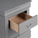 Parrot Uncle Furniture of America Night Stand Louis Philippe
