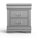 Parrot Uncle Furniture of America Night Stand Louis Philippe