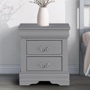 Parrot Uncle Furniture of America Night Stand Louis Philippe