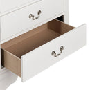 Parrot Uncle Transitional 5-Drawer 31.5-Inch Wide Chest of Drawers with Bracket Feet