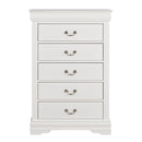 Parrot Uncle Transitional 5-Drawer 31.5-Inch Wide Chest of Drawers with Bracket Feet