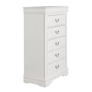 Parrot Uncle Transitional 5-Drawer 31.5-Inch Wide Chest of Drawers with Bracket Feet