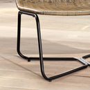 Parrot Uncle Sarabi 3-Piece Natural Wicker Outdoor Conversation Set (FM80003BK-T-3PC-PU)