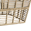 Parrot Uncle Johari Contemporary 3-Piece Outdoor Rattan Conversation Set (FM80016NT-3PC-PU)