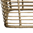 Parrot Uncle Johari Contemporary 3-Piece Outdoor Rattan Conversation Set (FM80016NT-3PC-PU)