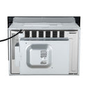 Forno 5-Piece Appliance Package - 30-Inch Induction Range, Under Cabinet Range Hood, Refrigerator with Water Dispenser, Dishwasher, and 30-Inch Microwave Oven in Black with Antique Brass Trim